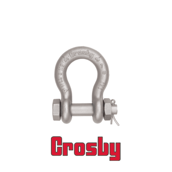 สเก็น โอเมก้า Crosby Alloy Bolt Type Shackles Grade 8 G-2130A