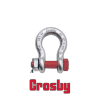 สเก็น โอเมก้า Crosby Alloy Bolt Type Anchor Shackles G-2140