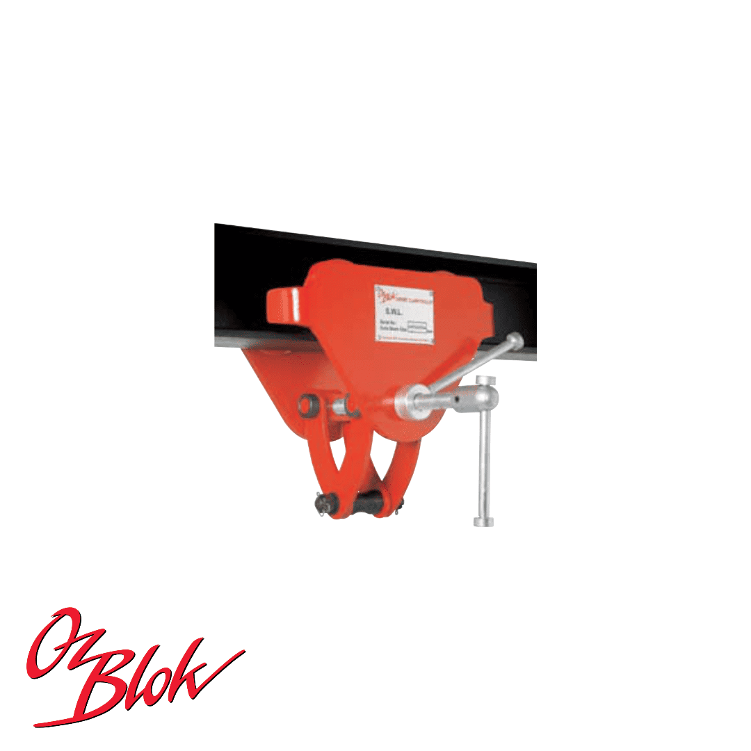 รอก OzBlok Girder Trolley with Clamp