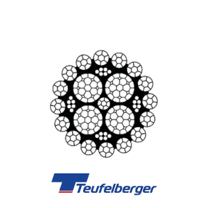 ลวดสลิง Teufelberger Evolution TK17