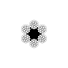 6x25 Fiber Core