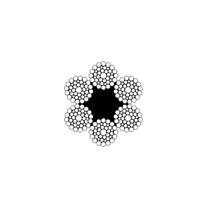 ลวดสลิง 6x41 Fiber Core