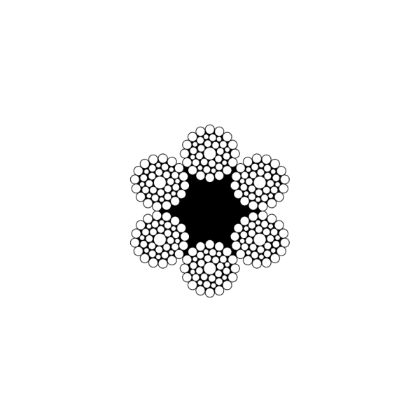 ลวดสลิง 6x41 Fiber Core