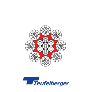 ลวดสลิง Teufelberger Evolution QS816