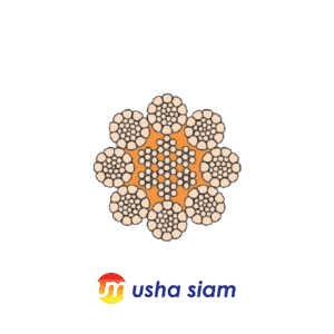 ลวดสลิง Usha Powerform 8P