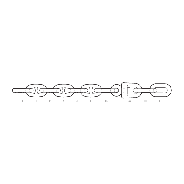 โซ่ Chain with Swivel End