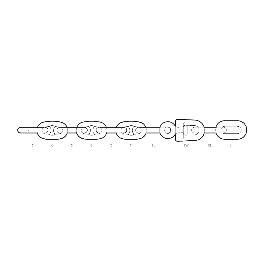 โซ่ Chain with Swivel End