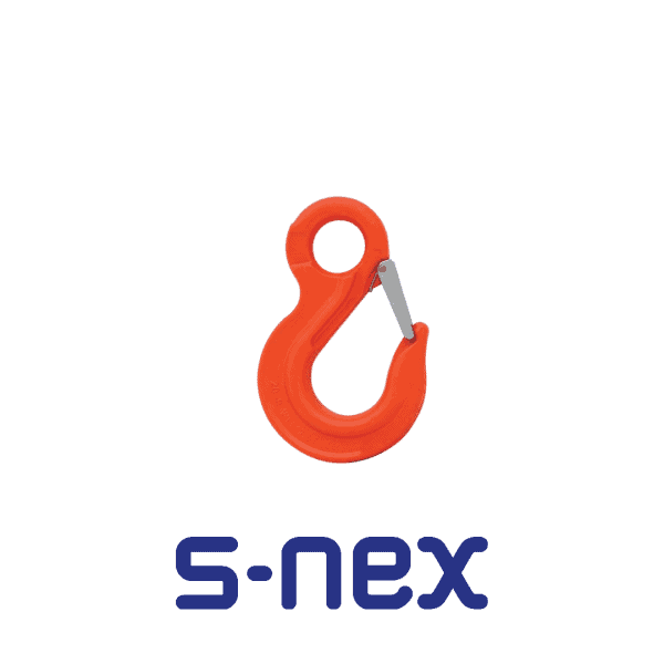 ตะขอ S-NEX Eye Sling Hook with Latch Grade80