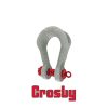 สเก็น Crosby Alloy Bolt Type Wide Body Shackles G-2160