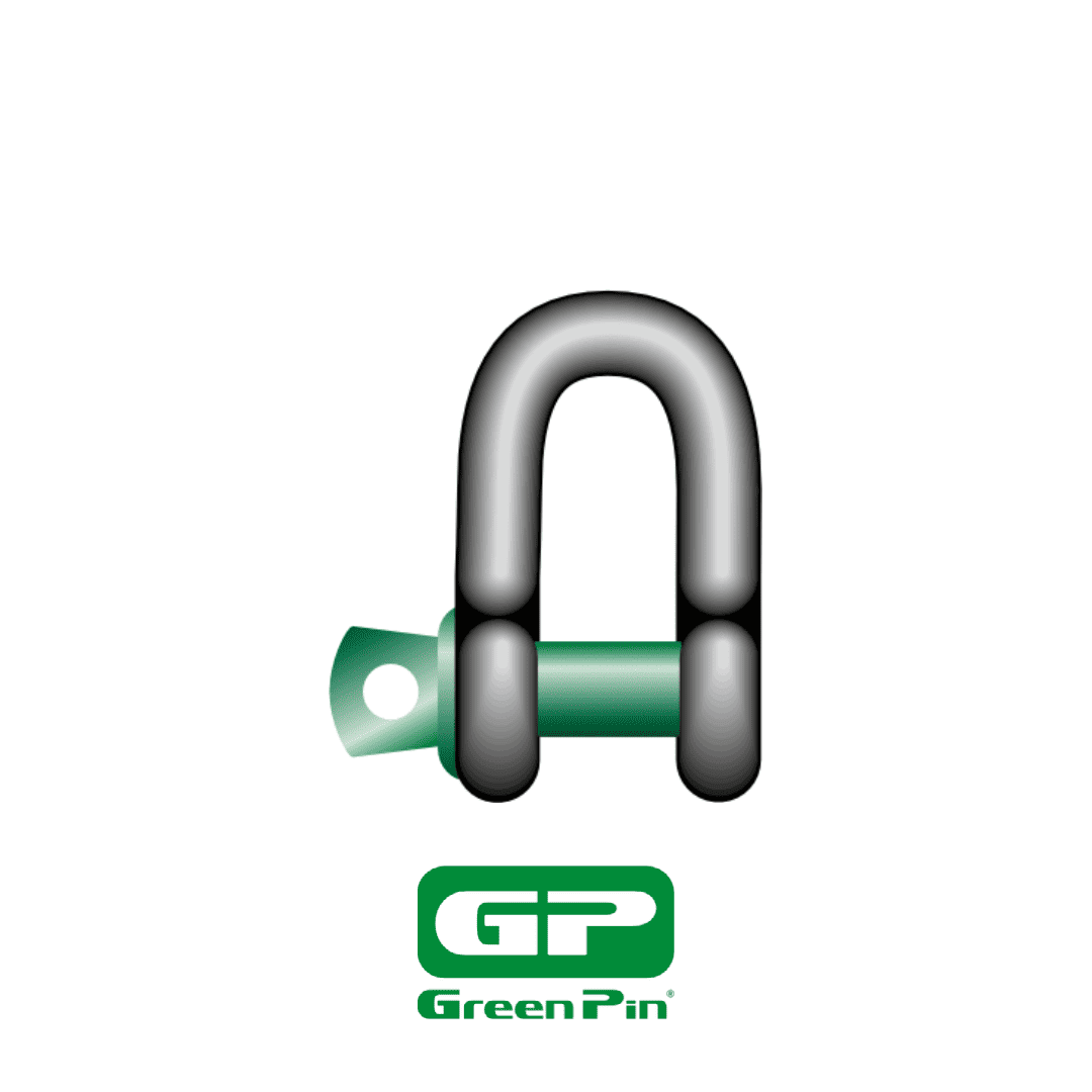 สเก็น ตัวดี Green Pin Dee Shackle with Screw Collar Pin G-4151