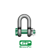 สเก็น ตัวดี Green Pin Dee Shackle with Safety Bolt G-4153