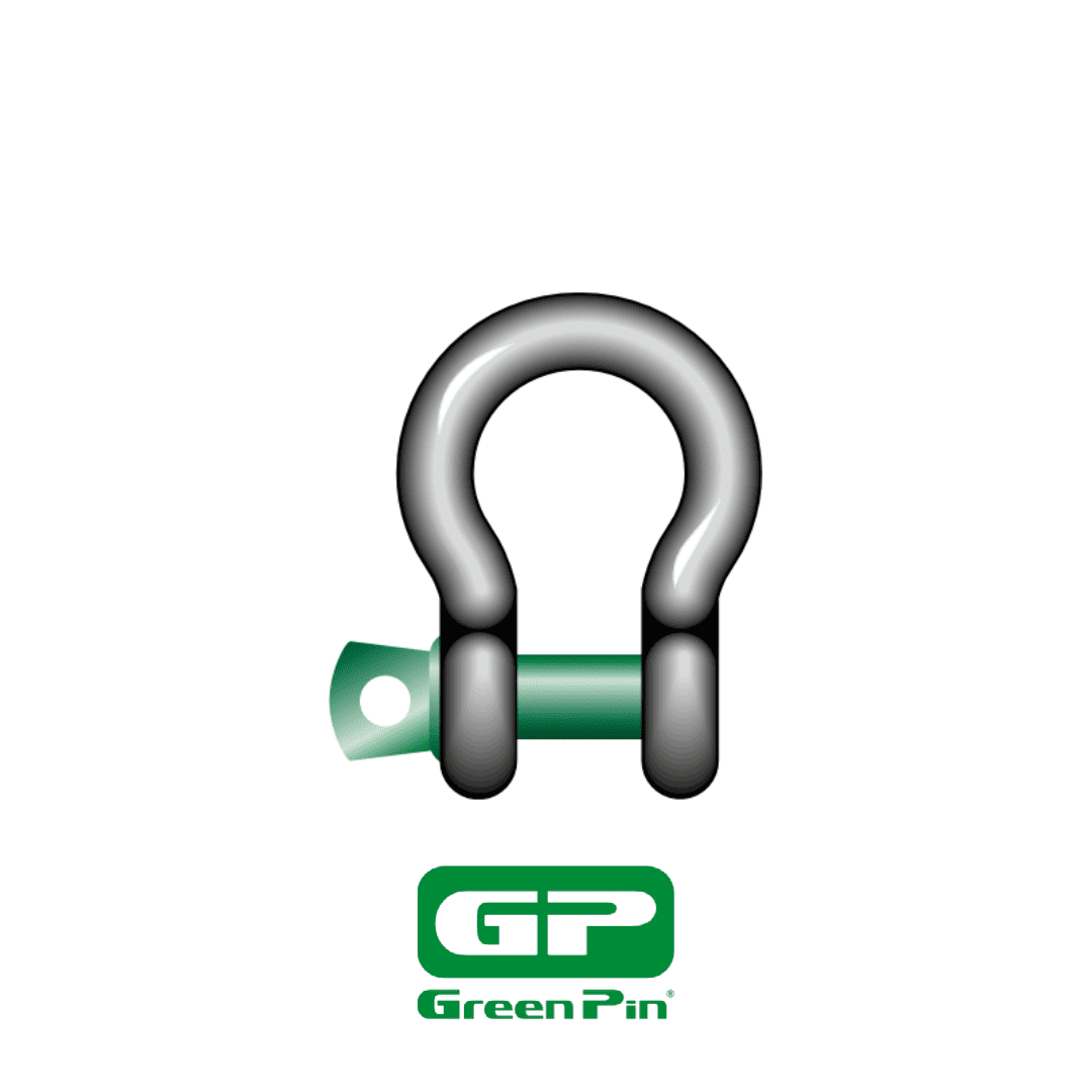 สเก็น โอเมก้า Green Pin Bow Shackle with Screw Collar Pin G-4161 D