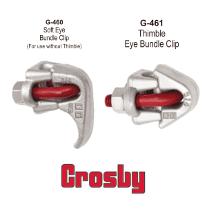 กิ๊บจับ ลวดสลิง Crosby Bundle Clips G-460