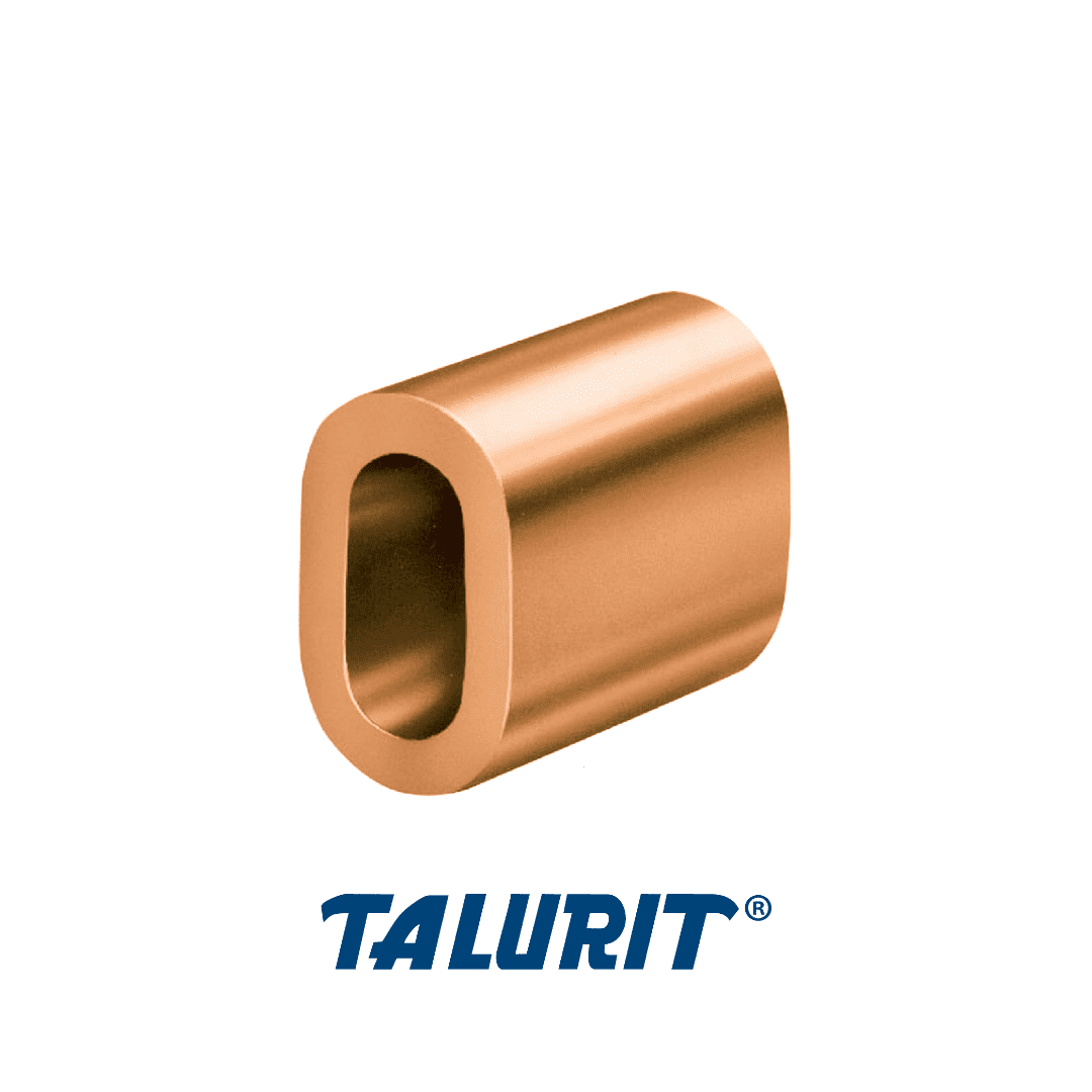 ปลอก ลวดสลิง Talurit Type TCU Ferrule