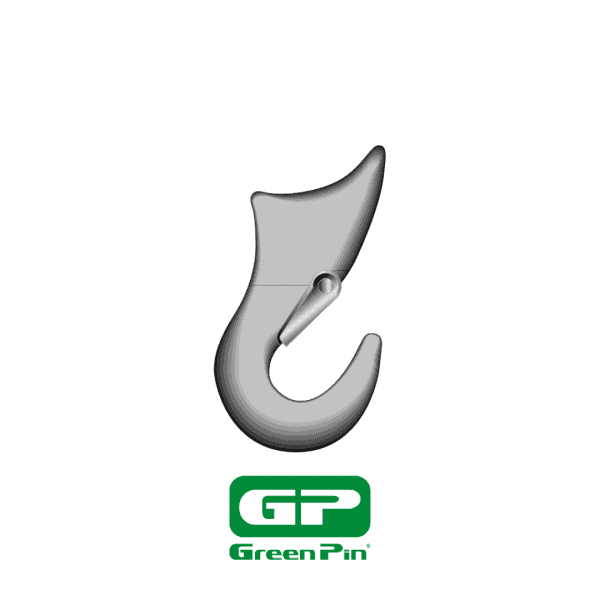 ตะขอ Green Pin Alloy Sliding Choker Hook P-6706A